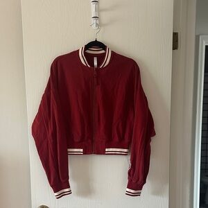 Fabletics Varsity-Style Bomber Jacket